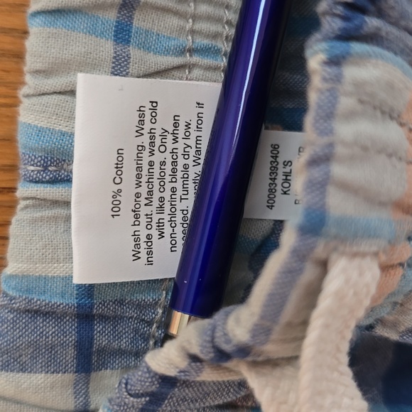 JUMPING BEANS TODDLER  BOYS BLUE PLAID SHORTS SIZE 5T - Picture 7 of 10